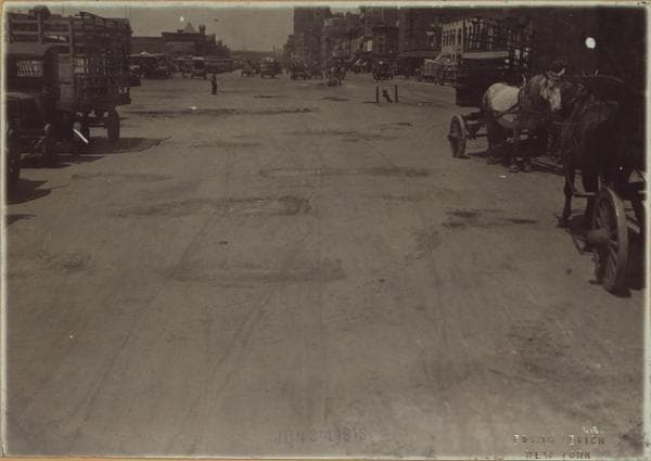 Manhattan: West Street - Leroy Street, 1918