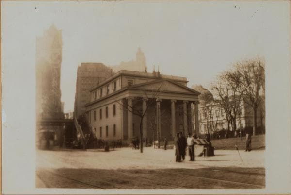 Manhattan: City Hall Park - New York County Court House; Hall of Records., 1889–1900