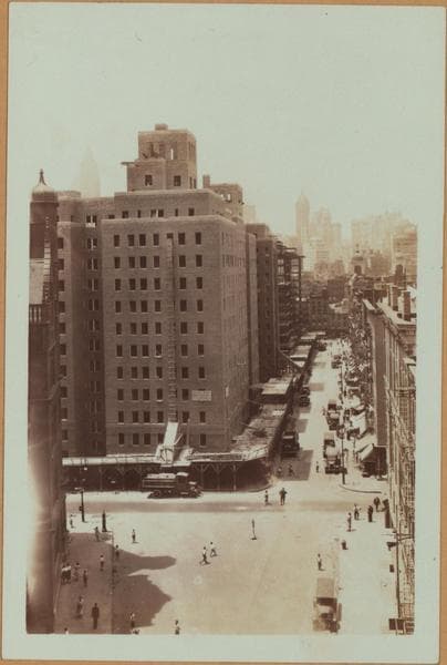 Manhattan: Monroe Street - Market Street, 1934