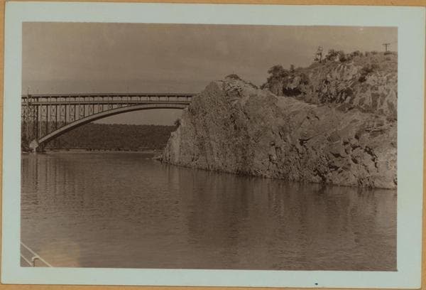 Harlem River - Bronx - Spuyten Duyvil Hill - [New York Central Railroad Bridge.], 1939