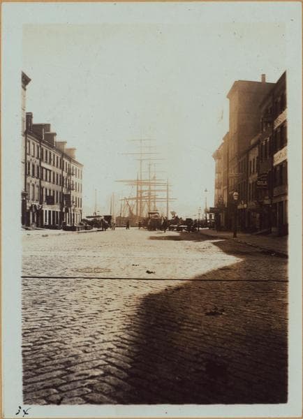 Manhattan: Maiden Lane - Front Street, 1900