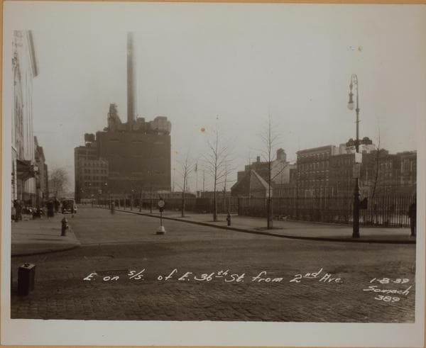 Manhattan: 36th Street (East) - 2nd Avenue, 1939