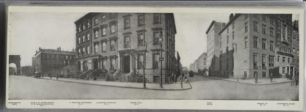 Washington Arch - No. 12 Apartment house, West 8th St., 1911