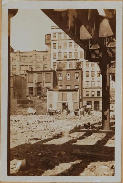 Manhattan: Charles Lane - Washington Street, 1934