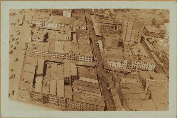 General view - [Manhattan - West Street - Between Vesey and Barcley Streets (North).], 1930