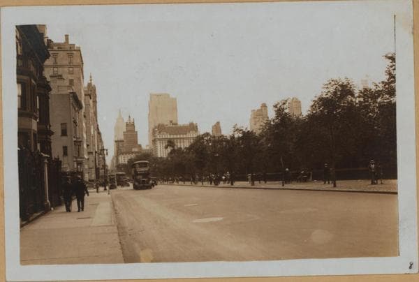 Manhattan: Central Park - 5th Avenue - 69th Street, 1933