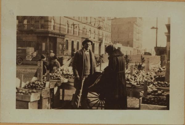 Occupations - Peddlers - Food - Fruit., 1923–1938