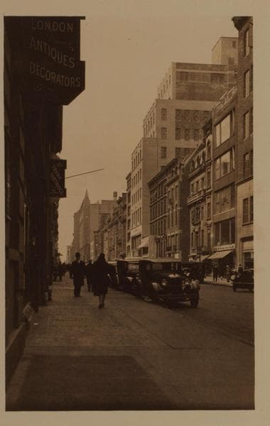 Manhattan: 56th Street - 5th Avenue., 1928