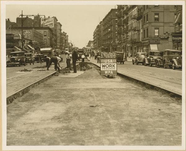 Manhattan: Amsterdam Avenue - 157th Street, 1936