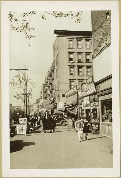 Manhattan: Allen Street - Rivington Street, 1936