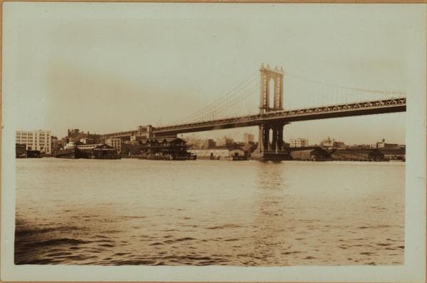 Bridges - Manhattan Bridge - [East River.], 1932