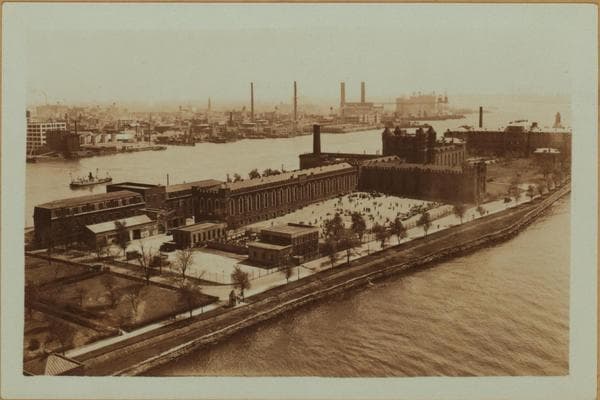 Islands - Welfare Island - Penitentiary - City Hospital., 1933