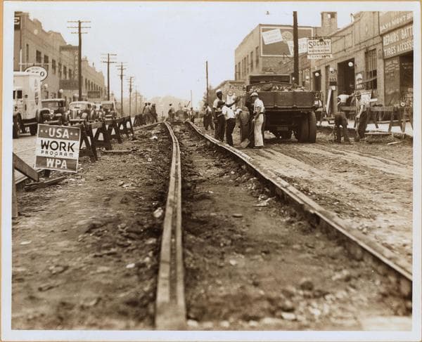 Bronx: Webster Avenue - Gunhill Road (East), 1936