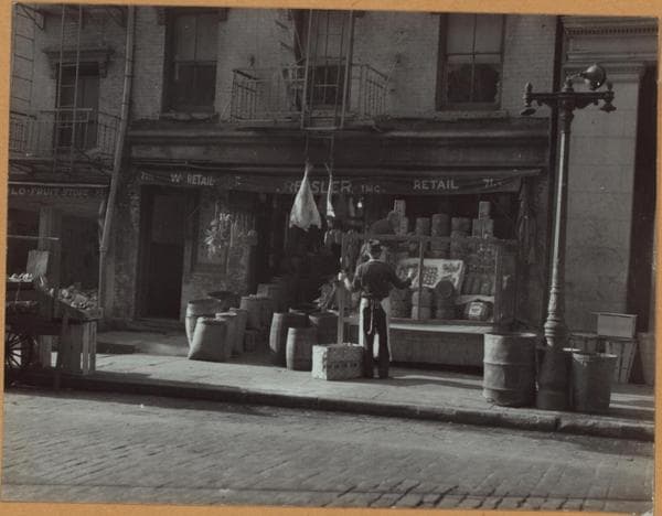 Manhattan: Mulberry Street - Bayard Street, 1936