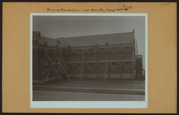 Richmond: Rockland Avenue - Manor Road, 1937