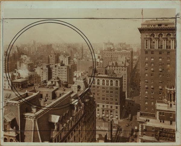 General view - Midtown Manhattan - 5th Avenue., 1919