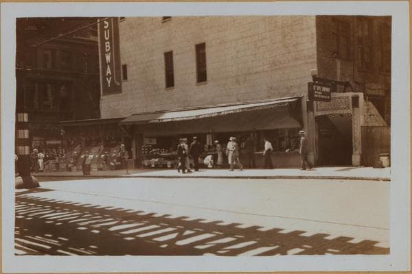 Manhattan: Church Street - Fulton Street, 1933