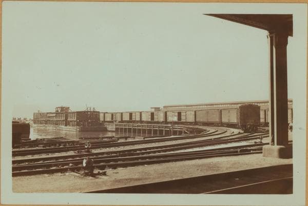 North (Hudson) River - Pier 76., 1934