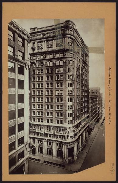 Manhattan: Maiden Lane - William Street, 1920