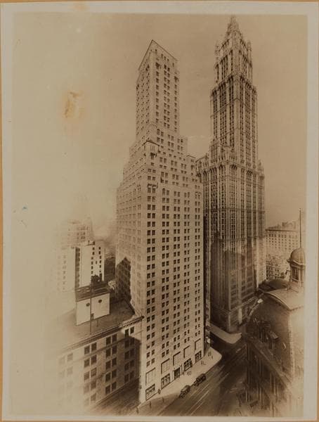 Manhattan: Broadway - Barclay Street, 1925