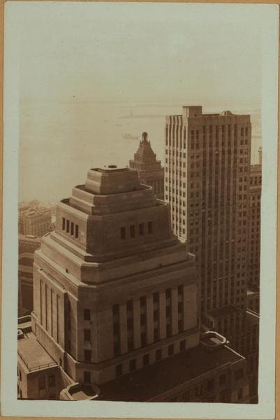 General view - [Manhattan - Wall Street (Southwest).], 1933
