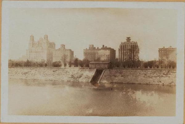 Manhattan: Central Park - Reservoirs - Lower reservoir., 1931