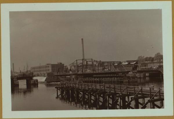 Bridges - Penny Bridge - Newtown Creek - Queens., 1939