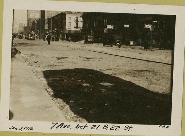 Seventh Avenue - 21st Street - 22nd Street, 1918-01-03