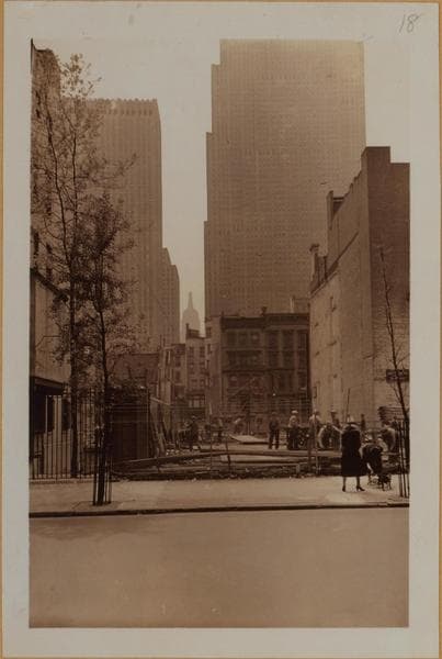 Manhattan: 54th Street (West) - 5th Avenue, 1938