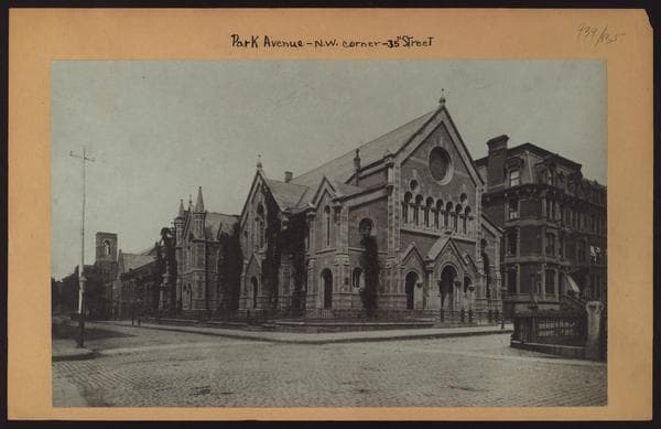 Manhattan: Park Avenue - 35th Street, 1890
