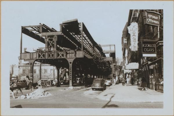 Manhattan: Columbus Avenue - Broadway, 1940