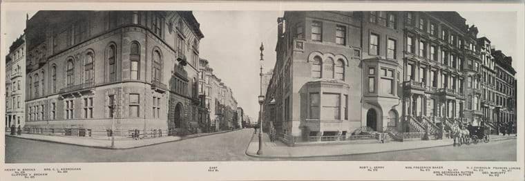 No. 811 Frances Loring - Mrs Frederock Baker - East 63rd St. - No. 826 Henry M. Brooks]