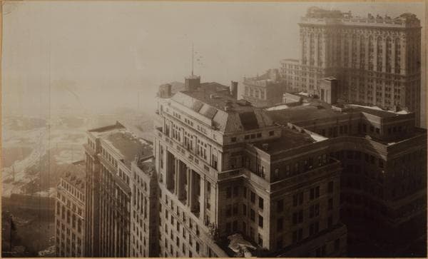 Manhattan: Broadway - Morris Street, 1925