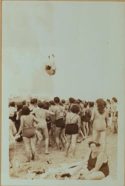 Islands - Coney Island beach - [Sunbathers.], 1933