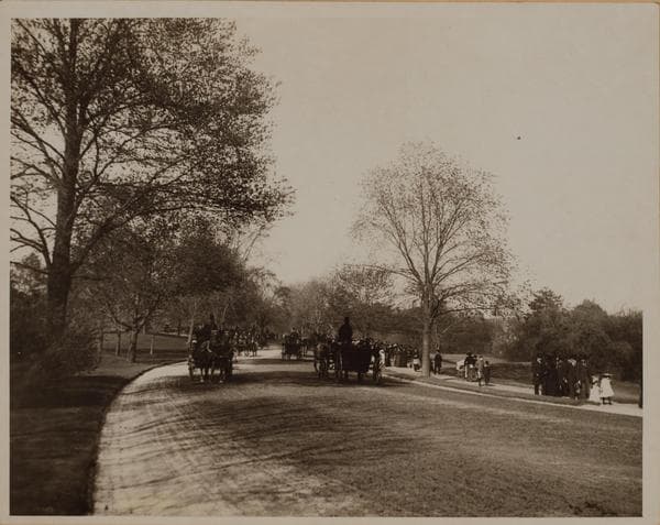 Manhattan: Central Park - West Drive., 1892