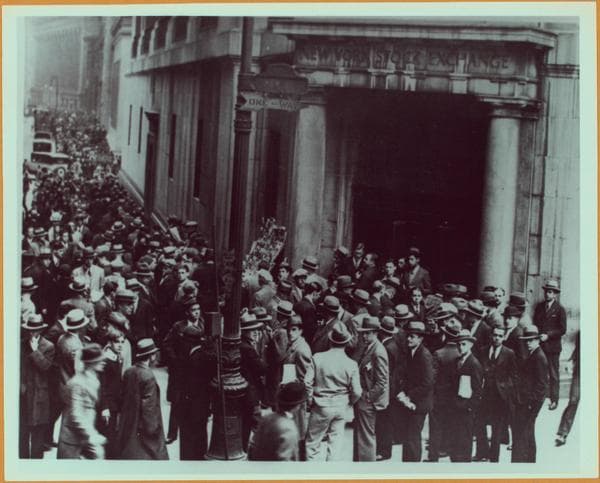 Manhattan: Wall Street - New Street, 1929