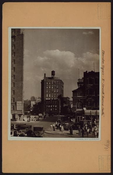 Manhattan: Seventh Avenue South - Grove Street, 1928
