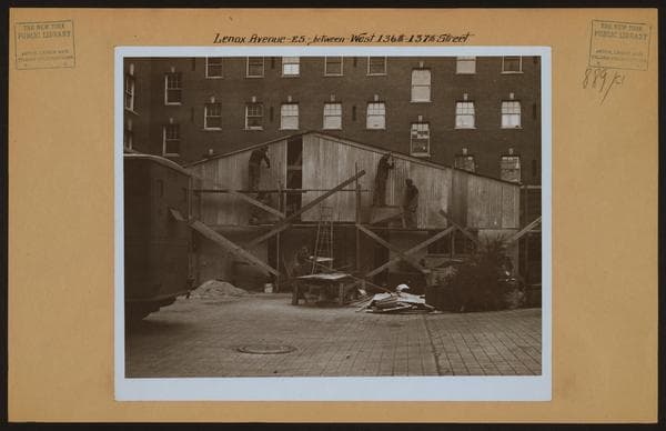 Manhattan: Lenox Avenue - 136th Street (West), 1937