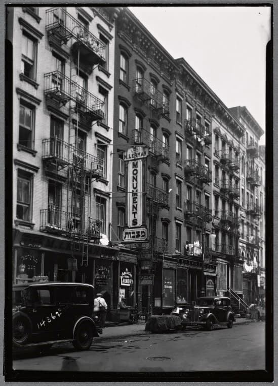 Tenements; M. Lerman Monuments: 129 Suffolk St.-Stanton St., Manhattan, 1935