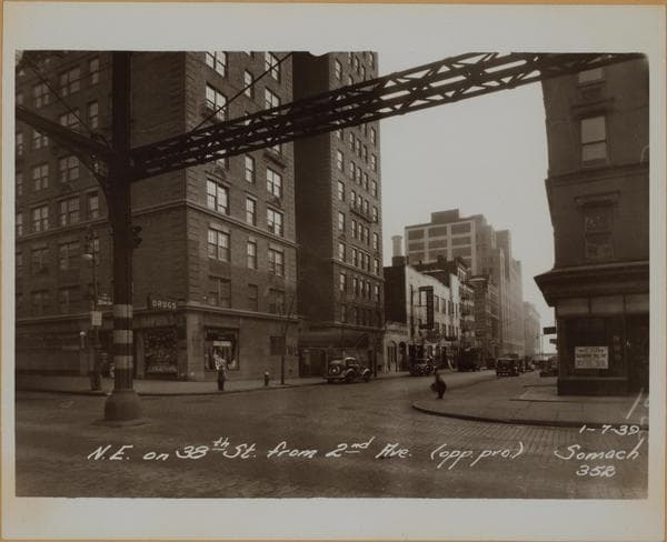 Manhattan: 38th Street (East) - 1st Avenue, 1939