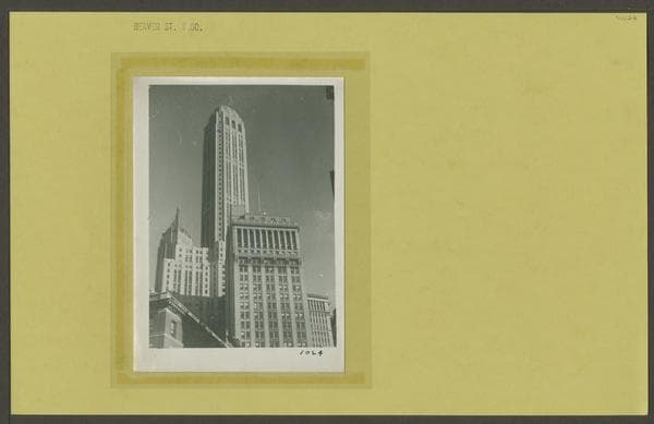 Beaver Street #60 - William Street, southeast corner, 1939