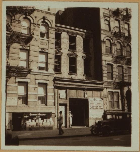 Social conditions in Manhattan., 1938