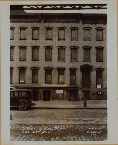 Manhattan: 2nd Ave. - 36th St. E., 1939