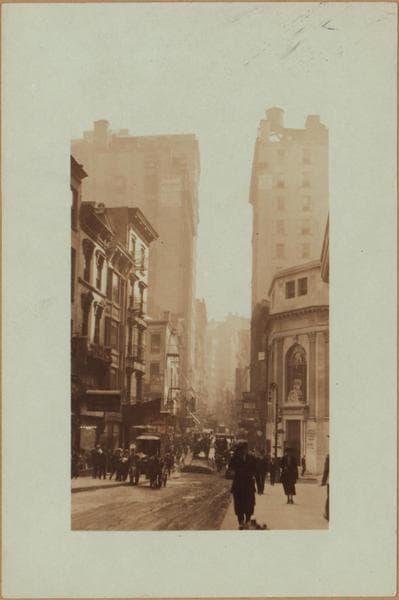 Manhattan: Nassau Street - Liberty Street, 1924