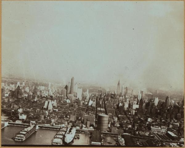 General view - Midtown Manhattan (East)., 1936