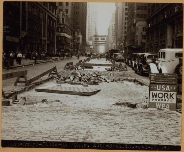 Manhattan: 7th Avenue - 32nd Street, 1937