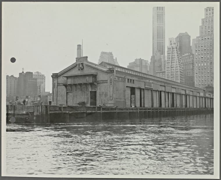 Pier 13, East River], 1951