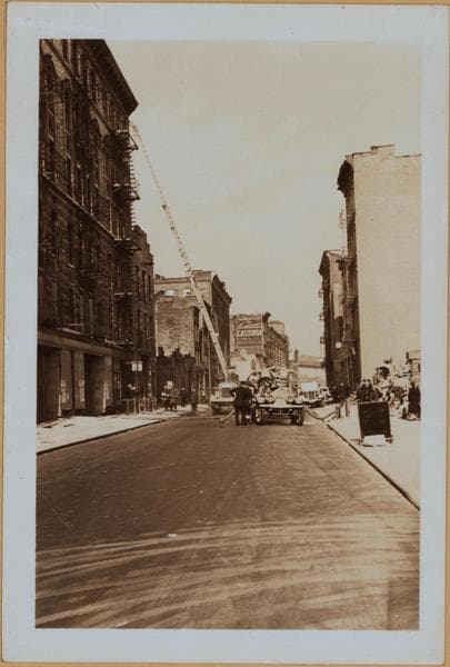 Manhattan: Cherry Street - Scammel Street, 1939