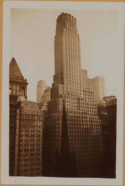 Manhattan: Broadway - Wall Street, 1932