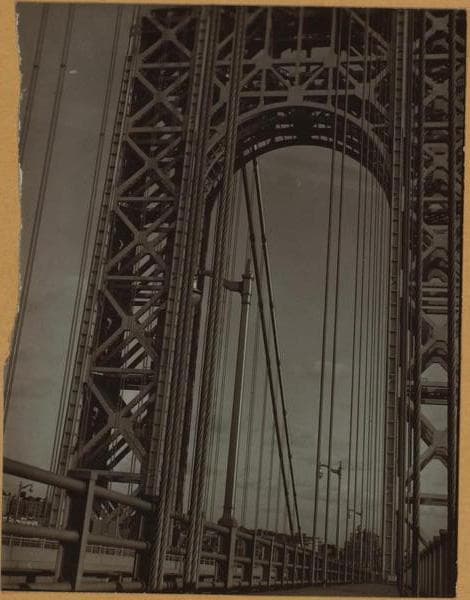 Bridges - George Washington Bridge., 1936